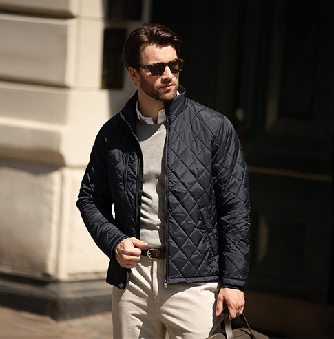 Jakke til mænd<br />
